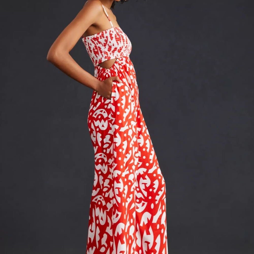 Anthropologie The Odells Printed Jumpsuit